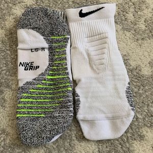 Nike grip athletic socks